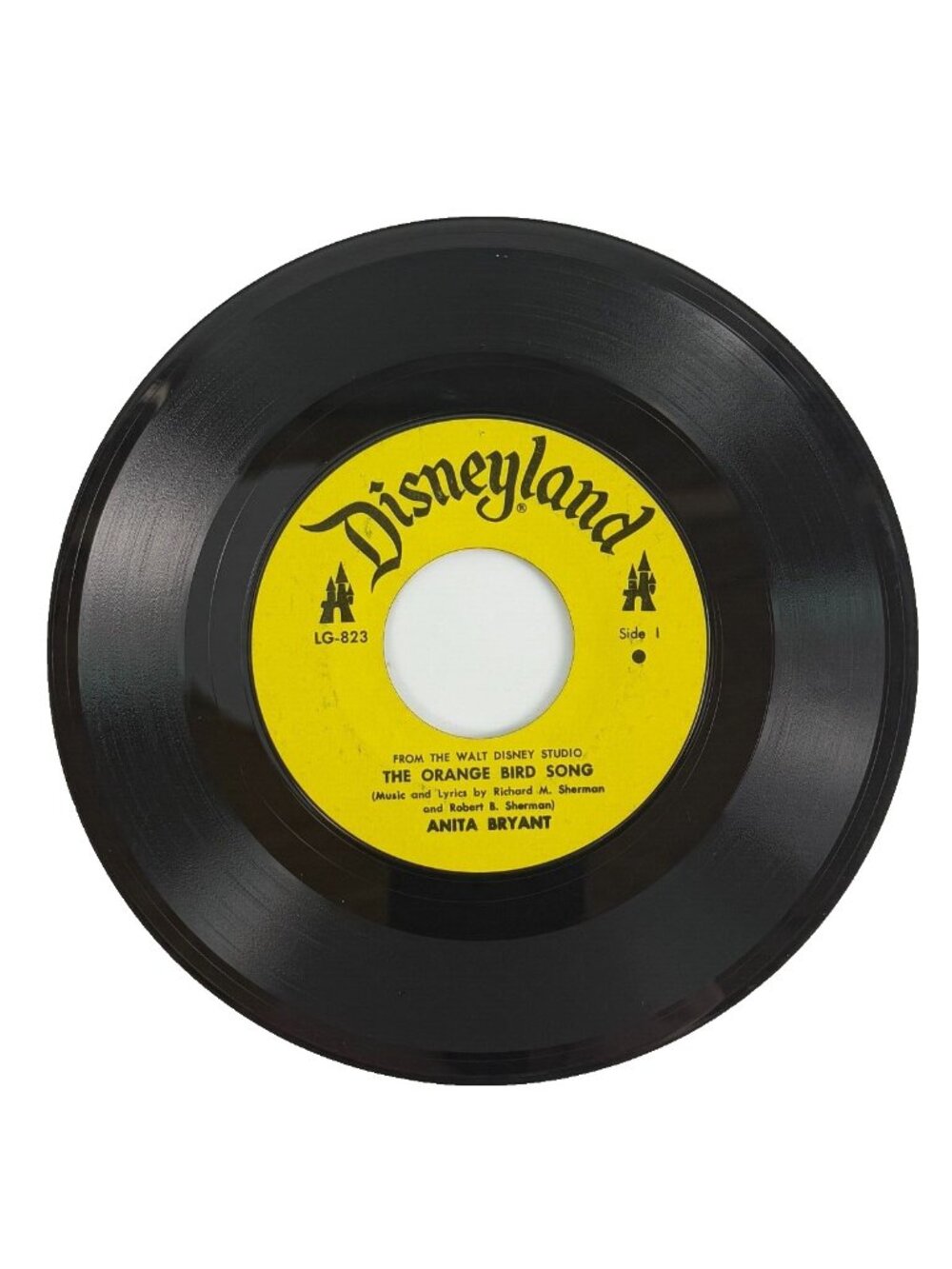 1971 Anita Bryant The Orange Bird Song‎ A Disneyland 45 Record LG-823 Near Mint